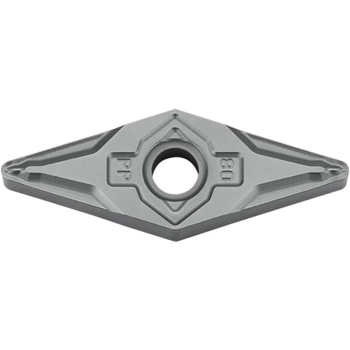VNMG 3305 PP TN620, 0.0079″ Corner Radius, 3/16″ Thick, 3/8″ Inscribed Circle, TiCN, Diamond, Turning Indexable Insert