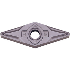 VNMG 332 PP PV7025, 1/32″ Corner Radius, 3/16″ Thick, 3/8″ Inscribed Circle, TiCN (MEGACOAT), Diamond, Turning Indexable Insert - Exact Industrial Supply