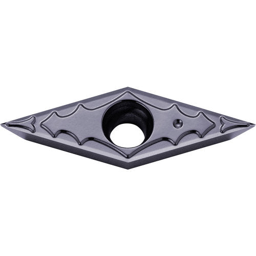 VPGT 2202 CF PR1725, 0.004″ Corner Radius, 1/8″ Thick, 1/4″ Inscribed Circle, MEGACOAT NANO PLUS, 35 Degree Diamond, Turning Indexable Insert