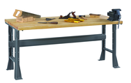 72 x 30 x 33-1/2" - Wood Bench Top Work Bench - Eagle Tool & Supply
