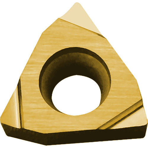 WBET 15151 F PV730, 1/64″ Corner Radius, 3/32″ Thick, 3/16″ Inscribed Circle, TiAlN/TiN, 80 Degree Trigon, Turning Indexable Insert