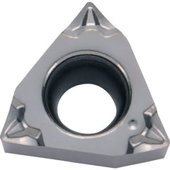 WBGT 12102 PF PR1725, 0.004″ Corner Radius, 1/16″ Thick, 5/32″ Inscribed Circle, MEGACOAT NANO PLUS, 80 Degree Trigon, Turning Indexable Insert