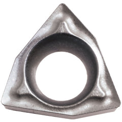 WBMT 1211 DP TN60, 1/64″ Corner Radius, 1/16″ Thick, 5/32″ Inscribed Circle, TiCN/NbC, 80 Degree Trigon, Turning Indexable Insert
