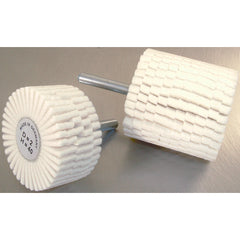 2X2X1/4 MED MTD FELT POL FLAP BRUSH - Eagle Tool & Supply