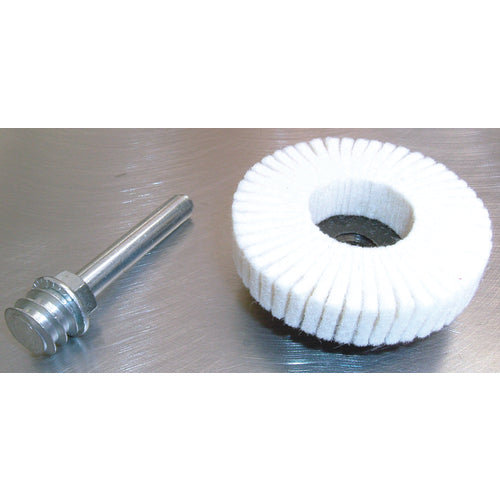 3″ SOFT FELT POLISH FLAP DISC - Eagle Tool & Supply