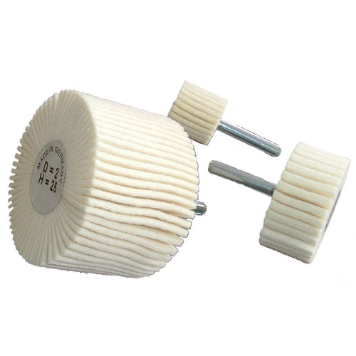 3X1X1/4 MED MTD FELT POL FLAP WHEEL - Eagle Tool & Supply