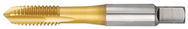 8-32 H3 3 Flute HSSCo Plug Spiral Point Tap-TiCN - Eagle Tool & Supply
