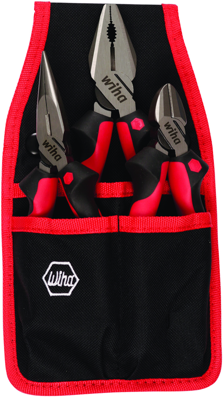 3 Pc set Industrial Soft Grip Pliers and Cutters - Eagle Tool & Supply