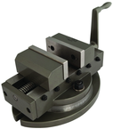 Super Precision Self Centering Vise 4" Jaw Width, 1-1/2" Depth - Eagle Tool & Supply