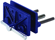 176, Light-Duty Woodworkers Vise - Mounted Base, 6-1/2" Jaw Width, 4-1/2" Maximum Jaw Opening - Eagle Tool & Supply