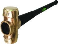 8 lb Head, 30" B.A.S.H® Brass Hammer - Eagle Tool & Supply