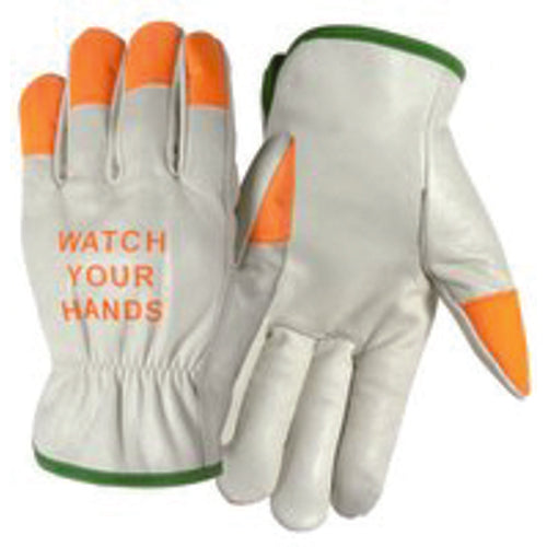 Size XXL Leather Driver W/Org Fingers Y0145XXL - Eagle Tool & Supply