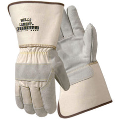 Size XL Leather Palm Gauntlet Cuff Glove Y3015XL - Eagle Tool & Supply