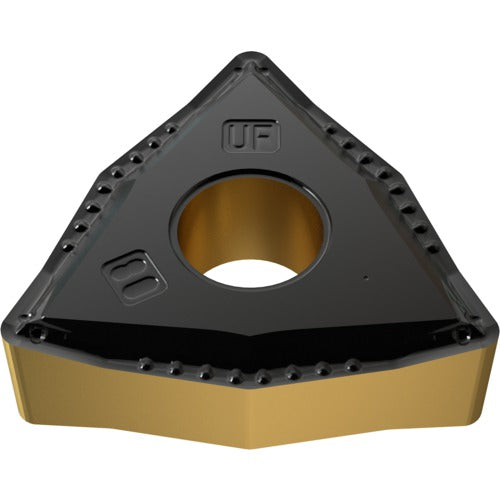 WNMG 432 UF YG3010, 1/32″ Corner Radius, 3/16″ Thick, 1/2″ Inscribed Circle, CVD, Trigon, Turning Indexable Insert