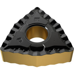 WNMG 432 UL YG3010, 1/32″ Corner Radius, 3/16″ Thick, 1/2″ Inscribed Circle, CVD, Trigon, Turning Indexable Insert