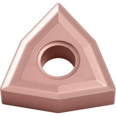 WNMG 433 CA315, 3/64″ Corner Radius, 3/16″ Thick, 1/2″ Inscribed Circle, TiCl2O3/Ti, 80 Degree Trigon, Turning Indexable Insert