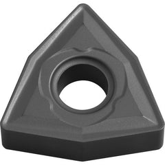 WNMG 432 C CA4515, 1/32″ Corner Radius, 3/16″ Thick, 1/2″ Inscribed Circle, TiCl2O3, 80 Degree Trigon, Turning Indexable Insert