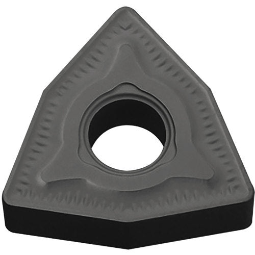 WNMG 432 GC CA4515, 1/32″ Corner Radius, 3/16″ Thick, 1/2″ Inscribed Circle, TiCl2O3, 80 Degree Trigon, Turning Indexable Insert