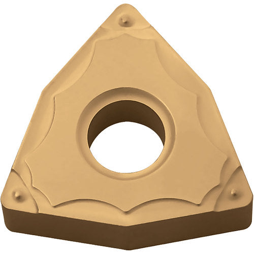 WNMG 431 GP PV730, 1/64″ Corner Radius, 3/16″ Thick, 1/2″ Inscribed Circle, TiAlN/TiN, 80 Degree Trigon, Turning Indexable Insert