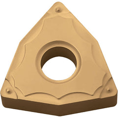 WNMG 432 GP PV710, 1/32″ Corner Radius, 3/16″ Thick, 1/2″ Inscribed Circle, TiCN (MEGACOAT NANO), 80 Degree Trigon, Turning Indexable Insert