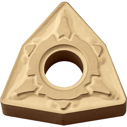 WNMG 432 GT CA5525, 1/32″ Corner Radius, 3/16″ Thick, 1/2″ Inscribed Circle, TiCnulll2O3/TiN, Trigon, Turning Indexable Insert