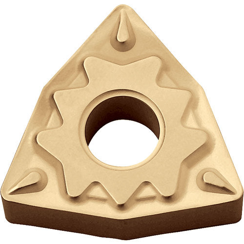 WNMG 431 HQ CA530, 1/64″ Corner Radius, 3/16″ Thick, 1/2″ Inscribed Circle, TiCl2O3/TiN, 80 Degree Trigon, Turning Indexable Insert