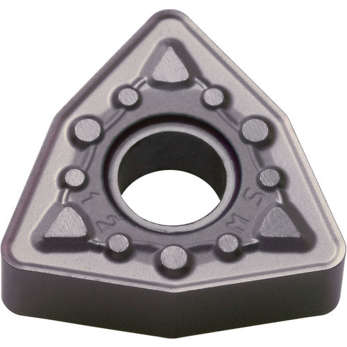 WNMG 431 MS PR1535, 1/64″ Corner Radius, 3/16″ Thick, 1/2″ Inscribed Circle, MEGACOAT NANO, Trigon, Turning Indexable Insert