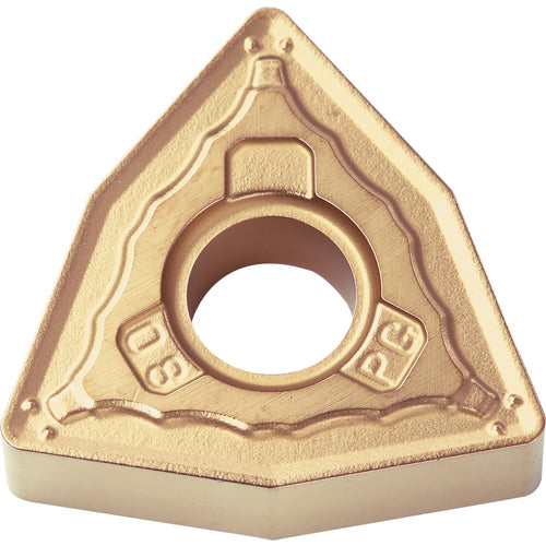 WNMG 431 PG PV710, 1/64″ Corner Radius, 3/16″ Thick, 1/2″ Inscribed Circle, TiCN (MEGACOAT NANO), Trigon, Turning Indexable Insert
