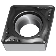 CCMT 431 T|Single-sided WPP20S, 1/64″ Corner Radius, 3/16″ Thick, 1/2″ Inscribed Circle, 80° Diamond, Turning Indexable Insert - Eagle Tool & Supply