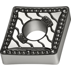 CNMG 432 G|Double-sided WPP05S, 1/32″ Corner Radius, 3/16″ Thick, 1/2″ Inscribed Circle, 80° Diamond, Turning Indexable Insert - Eagle Tool & Supply
