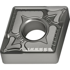 CNGG 431 Double-sided|G WS10, 1/64″ Corner Radius, 3/16″ Thick, 1/2″ Inscribed Circle, 80° Diamond, Turning Indexable Insert - Eagle Tool & Supply