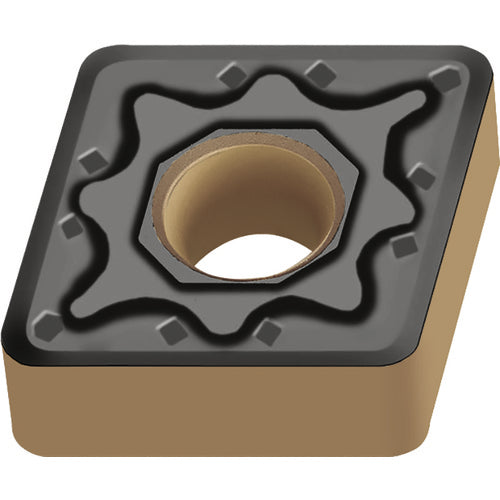 CNMG 432 Double-sided|G WAM20, 1/32″ Corner Radius, 3/16″ Thick, 1/2″ Inscribed Circle, 80° Diamond, Turning Indexable Insert - Eagle Tool & Supply