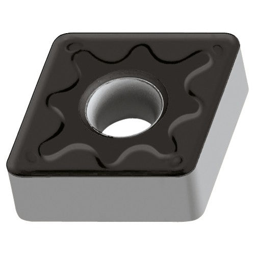 CNMG 433 Double-sided|G WKK10S, 3/64″ Corner Radius, 3/16″ Thick, 1/2″ Inscribed Circle, 80° Diamond, Turning Indexable Insert - Eagle Tool & Supply