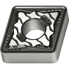CNMG 433 G|Double-sided WPP10S, 3/64″ Corner Radius, 3/16″ Thick, 1/2″ Inscribed Circle, 80° Diamond, Turning Indexable Insert - Eagle Tool & Supply