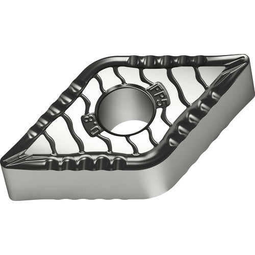 DNMG 331 Double-sided|G WPP20S, 0.008″ Corner Radius, 3/16″ Thick, 3/8″ Inscribed Circle, 55° Diamond, Turning Indexable Insert - Eagle Tool & Supply