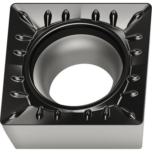 SCMT 433 T|Single-sided WSM20S, 3/64″ Corner Radius, 3/16″ Thick, 1/2″ Inscribed Circle, Square, Turning Indexable Insert - Eagle Tool & Supply