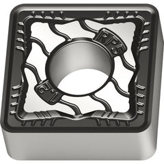 SNMG 432 Double-sided|G WPP20S, 1/32″ Corner Radius, 3/16″ Thick, 1/2″ Inscribed Circle, Square, Turning Indexable Insert - Eagle Tool & Supply