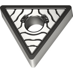 TNMA 432 None|A WKK20S, 1/32″ Corner Radius, 3/16″ Thick, 1/2″ Inscribed Circle, 60° Triangle, Turning Indexable Insert - Eagle Tool & Supply