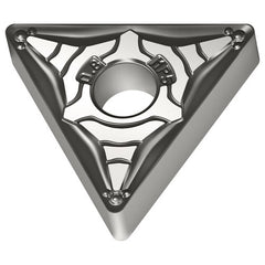 TNMG 431 Double-sided|G WPP10S, 1/64″ Corner Radius, 3/16″ Thick, 1/2″ Inscribed Circle, 60° Triangle, Turning Indexable Insert - Eagle Tool & Supply