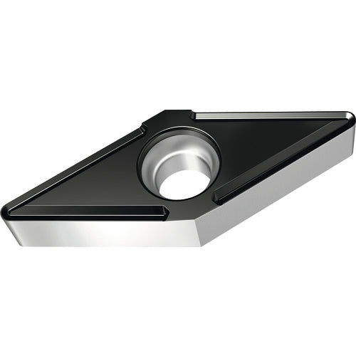 VBMT 331 T|Single-sided WPP20S, 1/64″ Corner Radius, 3/16″ Thick, 3/8″ Inscribed Circle, 35° Diamond, Turning Indexable Insert - Eagle Tool & Supply