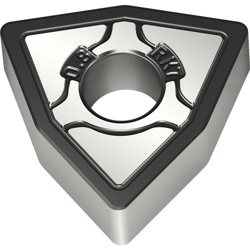 WNMA 433 None|A WKK10S, 3/64″ Corner Radius, 3/16″ Thick, 1/2″ Inscribed Circle, 80° Trigon, Turning Indexable Insert - Eagle Tool & Supply