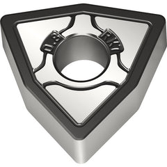 WNMA 433 None|A WKK10S, 3/64″ Corner Radius, 3/16″ Thick, 1/2″ Inscribed Circle, 80° Trigon, Turning Indexable Insert - Eagle Tool & Supply