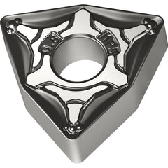 WNMG 431 G|Double-sided WPP20S, 1/64″ Corner Radius, 3/16″ Thick, 1/2″ Inscribed Circle, 80° Trigon, Turning Indexable Insert - Eagle Tool & Supply