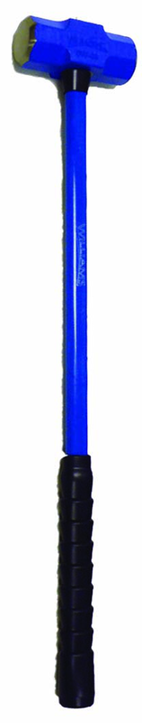 8 lb - 32" Fiberglass Handle - 2" Head Diameter - Soft Steel Sledge Hammer - Eagle Tool & Supply