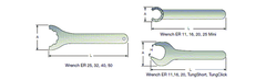 WRENCH ER32 CLICKIN 32 SPARE PARTS - Eagle Tool & Supply