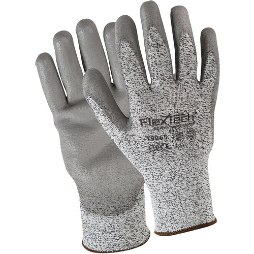 XXS GRAY SPECKLE HPPE PU - Exact Industrial Supply