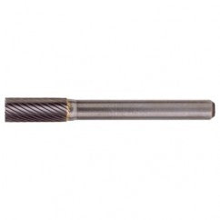 SB-43 Standard Cut Solid Carbide Bur-Cylindrical with End Cut - Eagle Tool & Supply