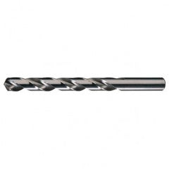 #42 RHS / RHC HSS 118 Degree Radial Point General Purpose Jobber Length Drill - Bright - Eagle Tool & Supply
