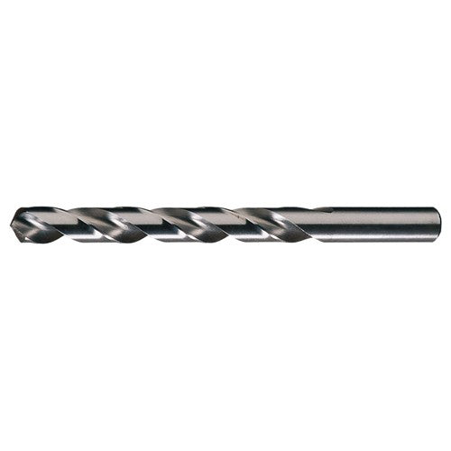8.90mm RHS / RHC HSS 118 Degree Radial Point General Purpose Jobber Length Drill - Bright - Exact Industrial Supply