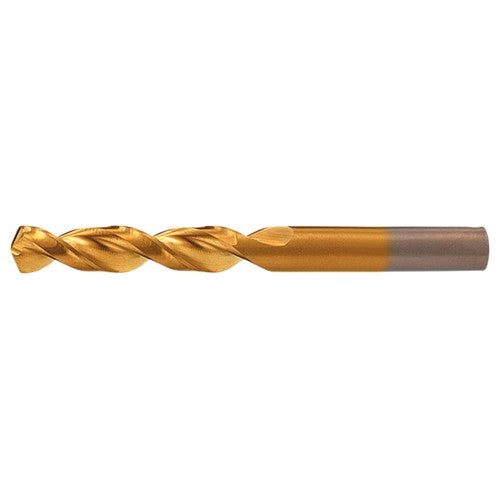 #5 RHS / RHC HSS-CO 8% (M42) 135 Degree Split Point Q-Cobalt Wide Land Parabolic Drill - TiN